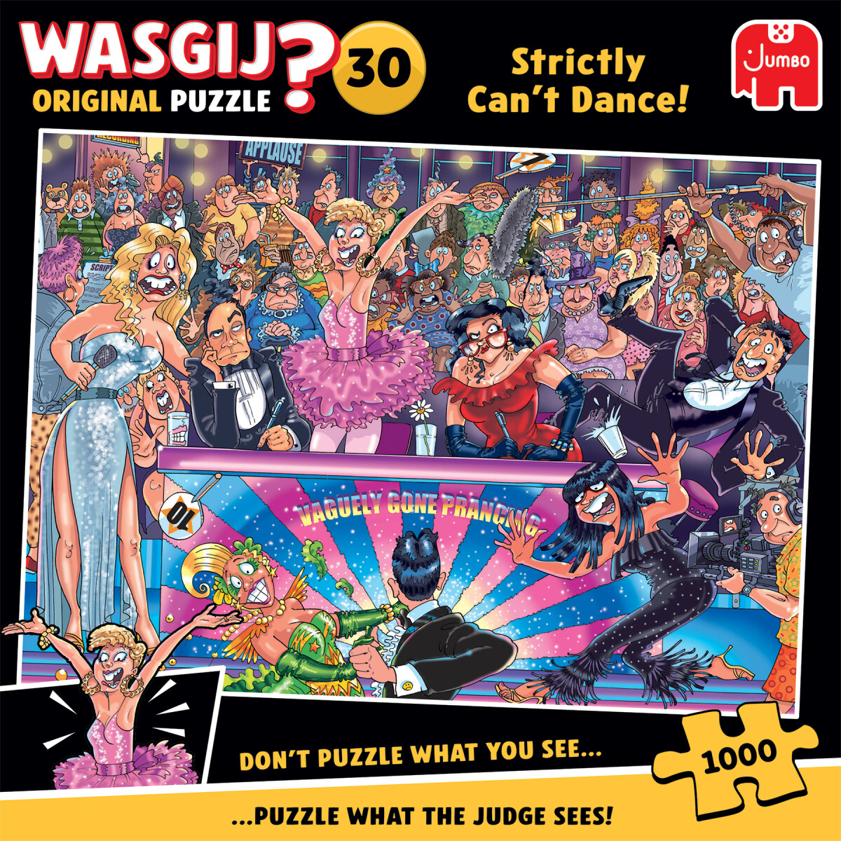 Wasgij - Original 30 - Strictly Cant Dance Puzzle - 1000 Brikker