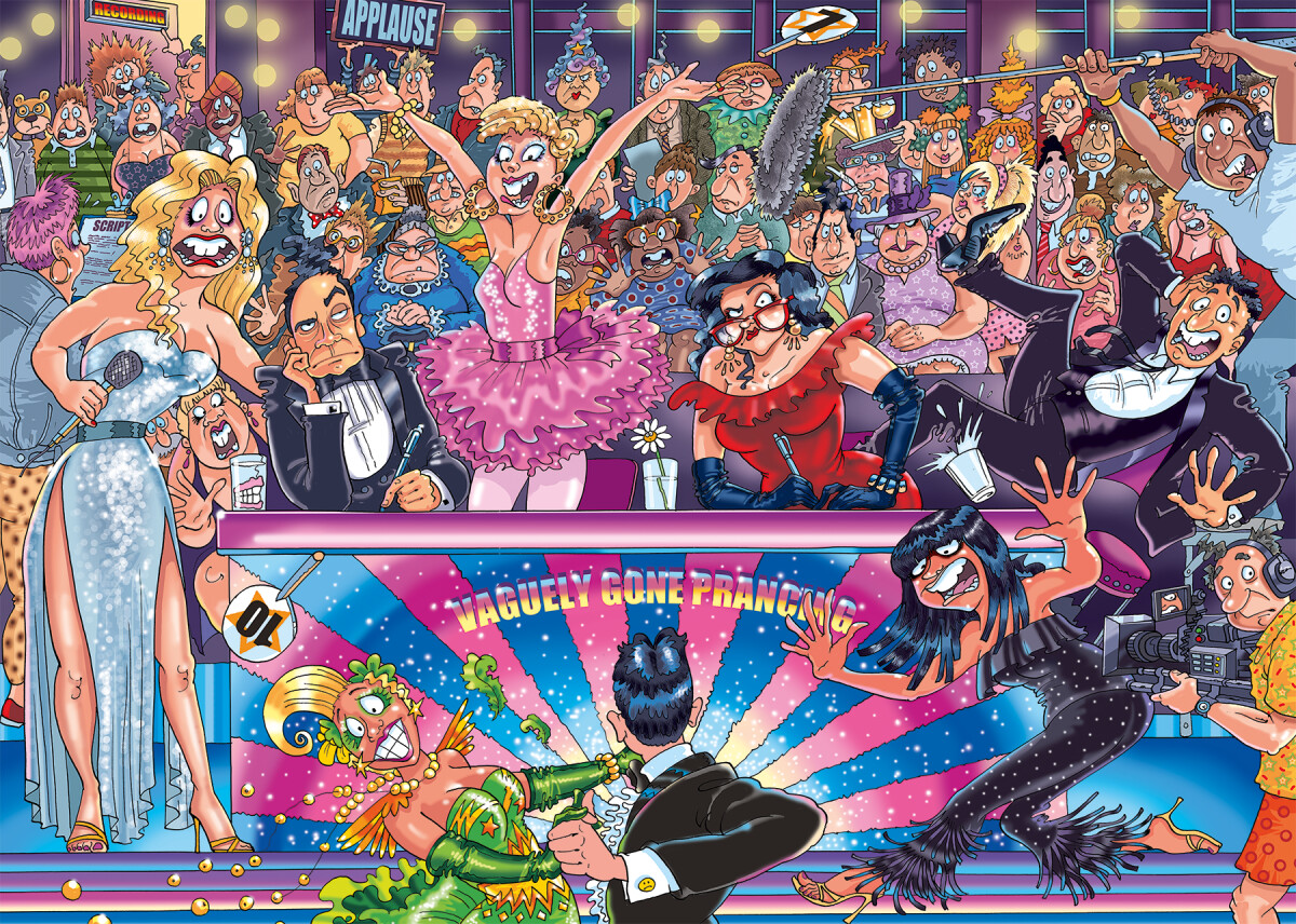 Wasgij - Original 30 - Strictly Cant Dance Puzzle - 1000 Brikker