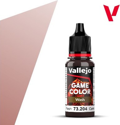 Vallejo - Game Color - Wash - Flesh - 18 Ml - 73204