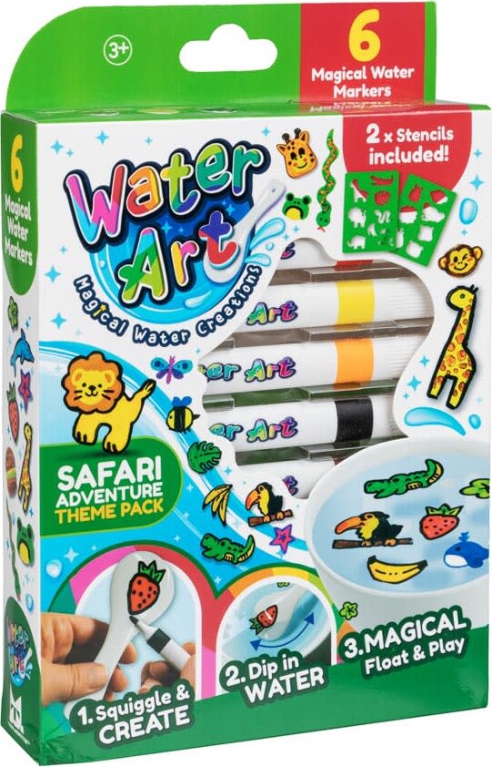 Water Art - 6 Pack - Safari