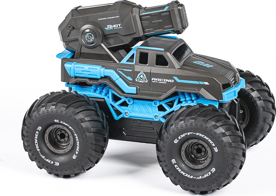 Tec-Toy - Fjernstyret Off-Road Bil Med Vandkanon - Water Shooting