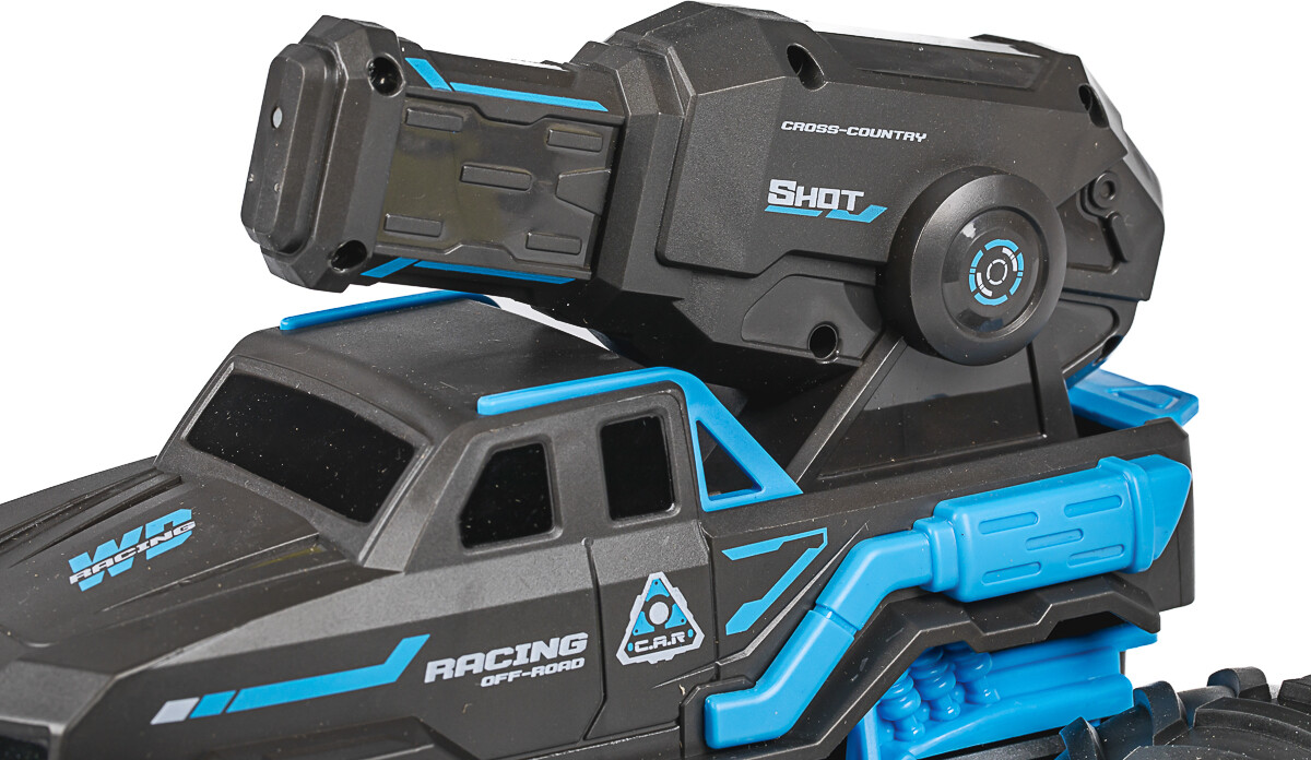 Tec-Toy - Fjernstyret Off-Road Bil Med Vandkanon - Water Shooting