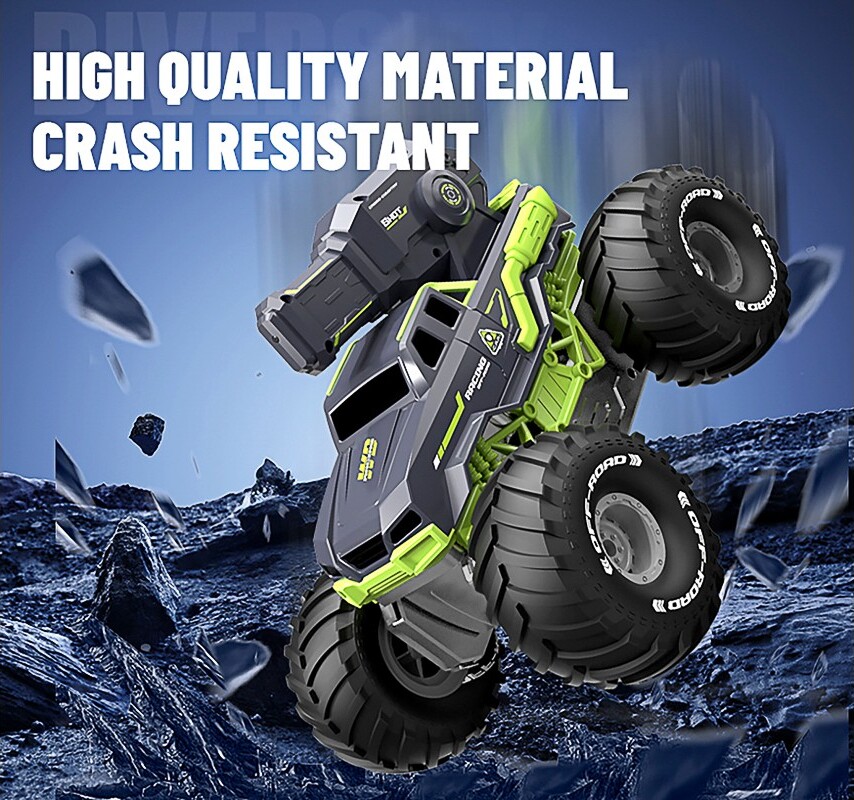 Tec-Toy - Fjernstyret Off-Road Bil Med Vandkanon - Water Shooting
