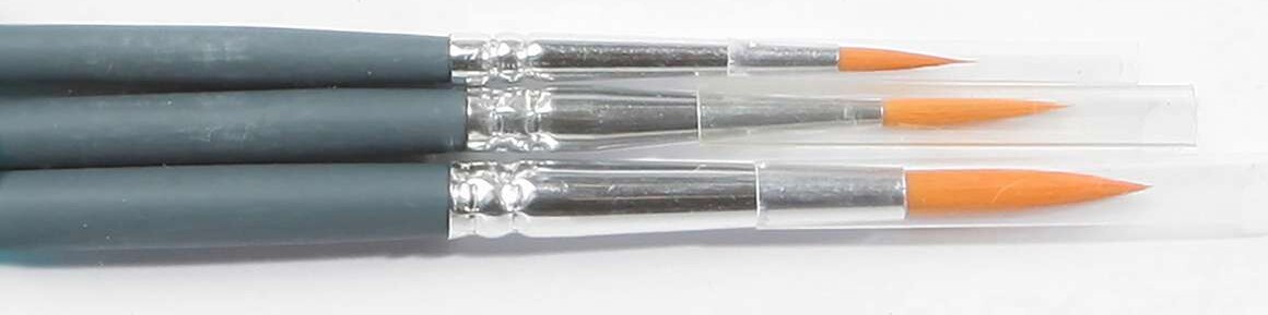 Watercolour Brush Pack 3Pcs Round Ass - 5295010 - Winsor Newton