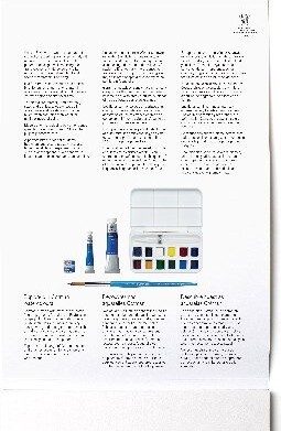 Akvarelblok - 41X51 Cm - Cold Press - Winsor Newton - 12 Ark