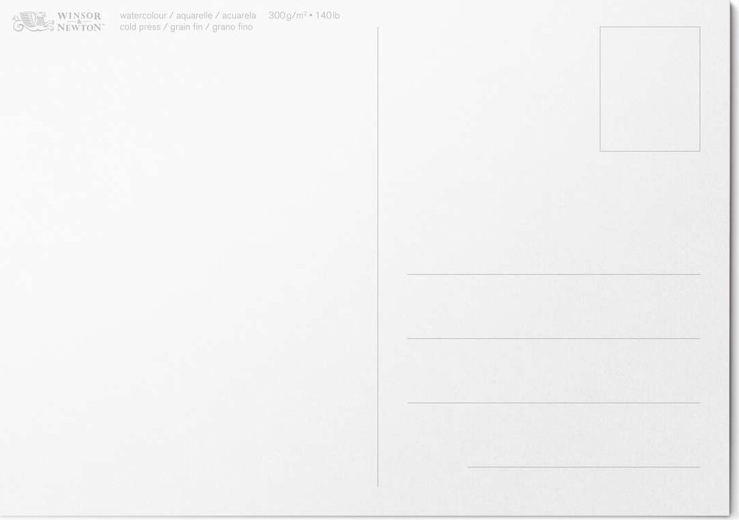 Akvarelblok - A6 - Koldpresset - 15 Sider - Winsor Newton