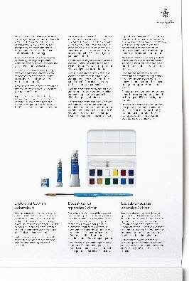 Akvarelpapir - A4 - Cold Press - Winsor Newton - 12 Ark