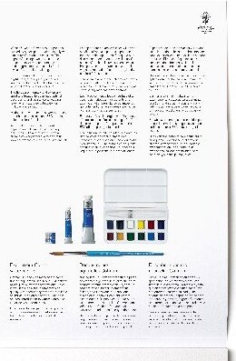 Akvarelpapir - A5 - Cold Press - Winsor Newton - 12 Ark