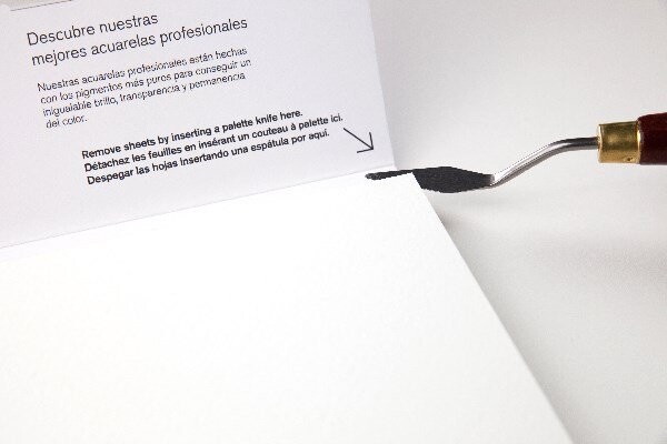 Winsor Newton - Akvarelpapir - 25X35 Cm - Hot Press - 20 Ark