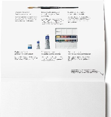 Winsor Newton - Akvarelpapir - 30X40 Cm - Hot Press - 20 Ark