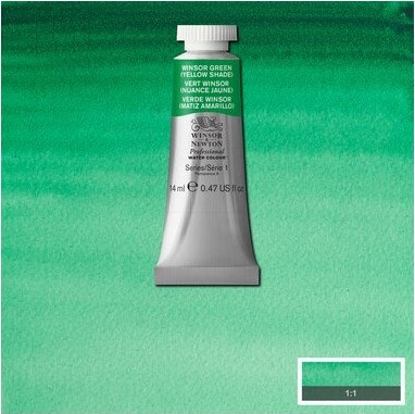 Winsor Newton - Akvarelfarve - Winsor Green Yellow Shade 14 Ml