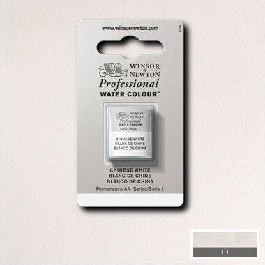 Winsor Newton - Akvarelfarve 12 Pan - Chinese White