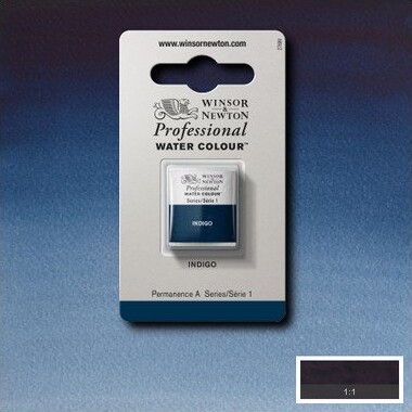 Winsor Newton - Akvarelfarve 12 Pan - Indigo
