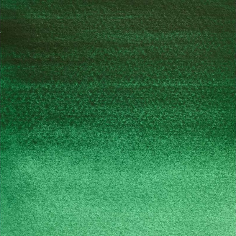 Winsor Newton - Akvarelfarve 12 Pan - Viridian Hue