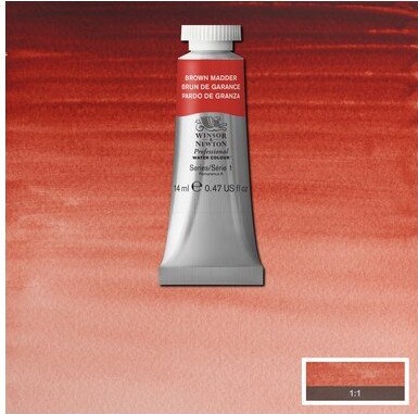 Winsor Newton - Akvarelfarve - Brown Madder 14 Ml