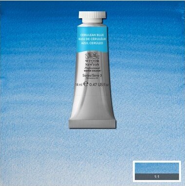 Winsor Newton - Akvarelfarve - Cerulean Blue 14 Ml