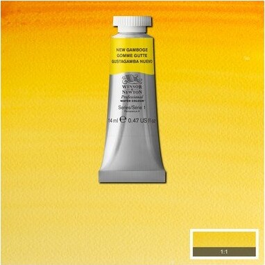 Winsor Newton - Akvarelfarve - Gamboge Gul 14 Ml