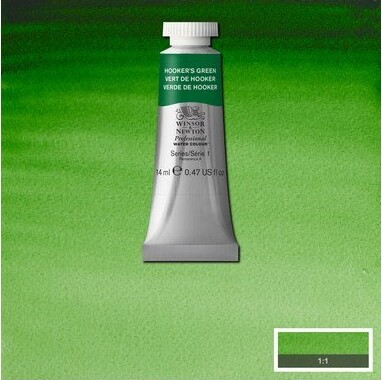 Winsor Newton - Akvarelfarve - Hookers Green 14 Ml
