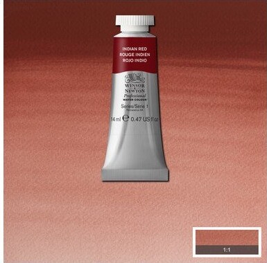 Winsor Newton - Akvarelfarve - Indian Red 14 Ml