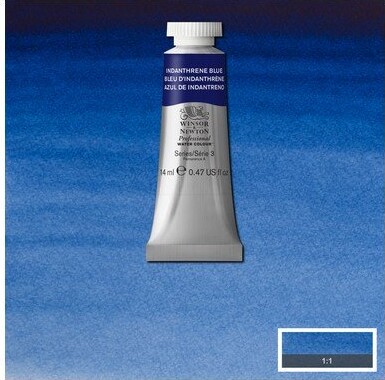 Winsor Newton - Akvarelfarve - Indianthrene Blue 14 Ml