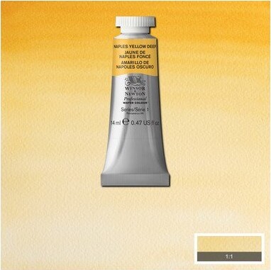 Winsor Newton - Akvarelfarve - Naples Yellow Deep 14 Ml