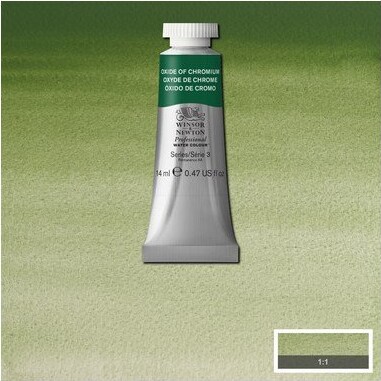 Winsor Newton - Akvarelfarve - Oxide Of Chromium 14 Ml