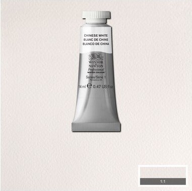 Winsor Newton - Akvarelfarve - Permanent Chinese White 14 Ml