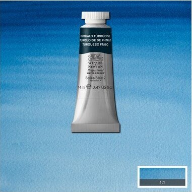 Winsor Newton - Akvarelfarve - Phthalo Turquoise 14 Ml