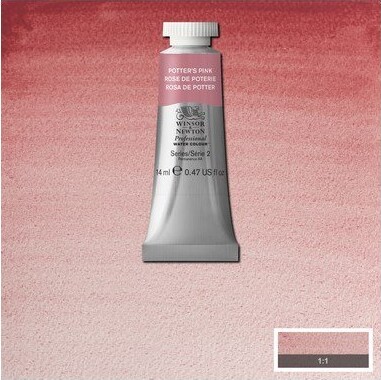 Winsor Newton - Akvarelfarve - Potters Pink 14 Ml