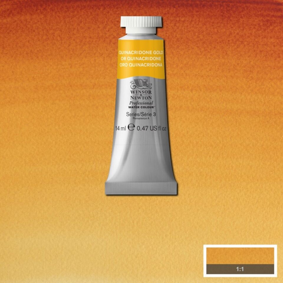 Winsor Newton - Akvarelfarve - Transparent Gold Deep 14 Ml