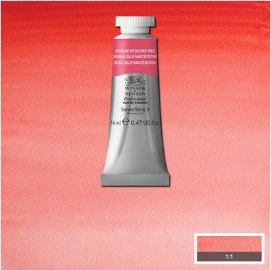 Winsor Newton - Akvarelfarve - Quinacridone Red 14 Ml