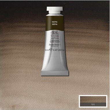 Winsor Newton - Akvarelfarve - Sepia 14 Ml