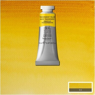 Winsor Newton - Akvarelfarve - Transparent Yellow 14 Ml