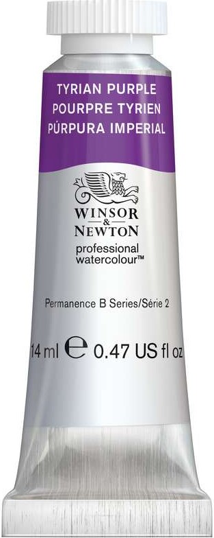 Winsor Newton - Akvarelfarve - Tyrian Purple - 14 Ml
