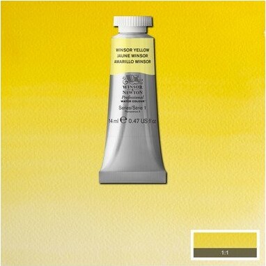Winsor Newton - Akvarelfarve - Winsor Yellow 14 Ml