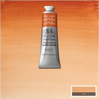 Winsor Newton - Akvarelfarve - Burnt Sienna 37 Ml