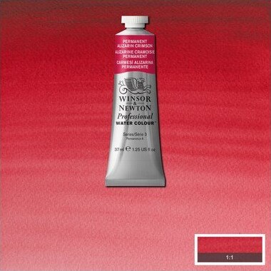 Winsor Newton - Akvarelfarve - Permanent Alizarin Crimson 37 Ml