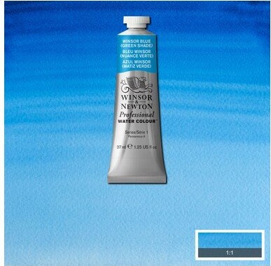 Winsor Newton - Akvarelfarve - Winsor Blue Green Shade 37 Ml