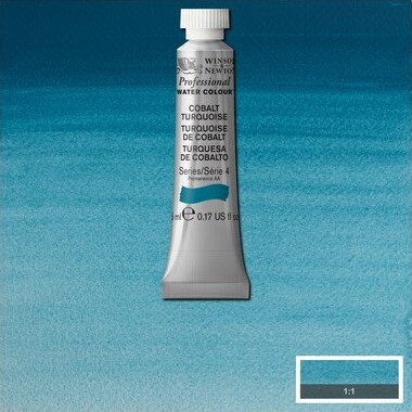 Winsor Newton - Akvarelfarve - Cobalt Turquoise 5 Ml