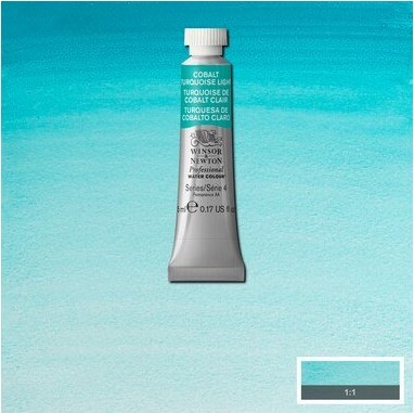 Winsor Newton - Akvarelfarve - Cobalt Turquoise Light 5 Ml