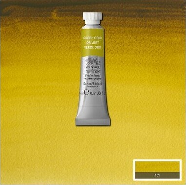 Winsor Newton - Akvarelfarve - Green Gold 5 Ml