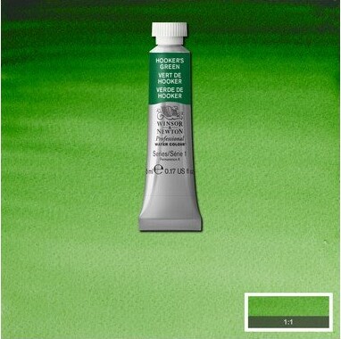 Winsor Newton - Akvarelfarve - Hookers Green 5 Ml
