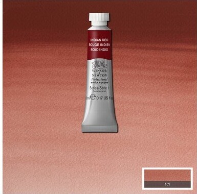 Winsor Newton - Akvarelfarve - Indian Red 5 Ml