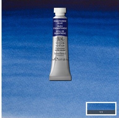 Winsor Newton - Akvarelfarve - Indianthrene Blue 5 Ml
