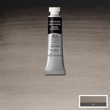 Winsor Newton - Akvarelfarve - Ivory Black 5 Ml