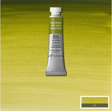 Winsor Newton - Akvarelfarve - Olive Green 5 Ml