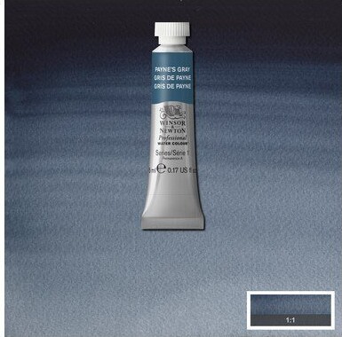Winsor Newton - Akvarelfarve - Paynes Grey 5 Ml