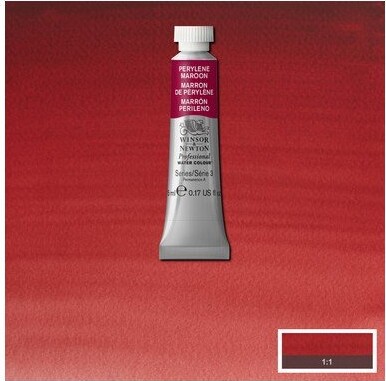 Winsor Newton - Akvarelfarve - Perylene Maroon 5 Ml