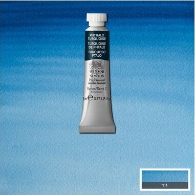 Winsor Newton - Akvarelfarve - Phthalo Turquoise 5 Ml