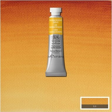 Winsor Newton - Akvarelfarve - Quinacridone Gold 5 Ml